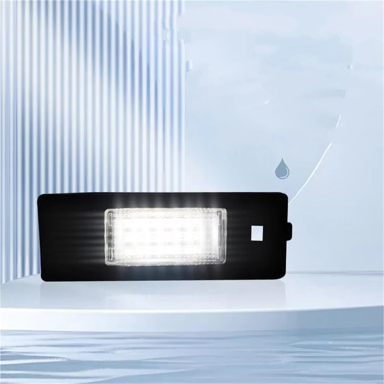 Para Serie 1 Para E81 Para E87 Para E63 Para E64 Para M6 Para E85 Para E86 Lámpara Matrícula LED Xenón Blanca 2 Piezas Luces LED Matrícula Matrícula