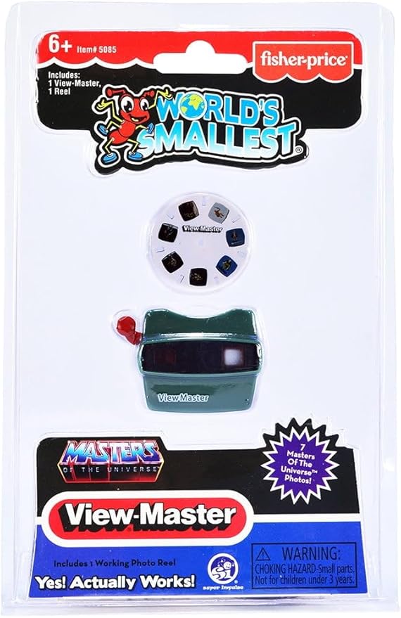 World's Smallest Masters of The Universe ViewMaster , Green