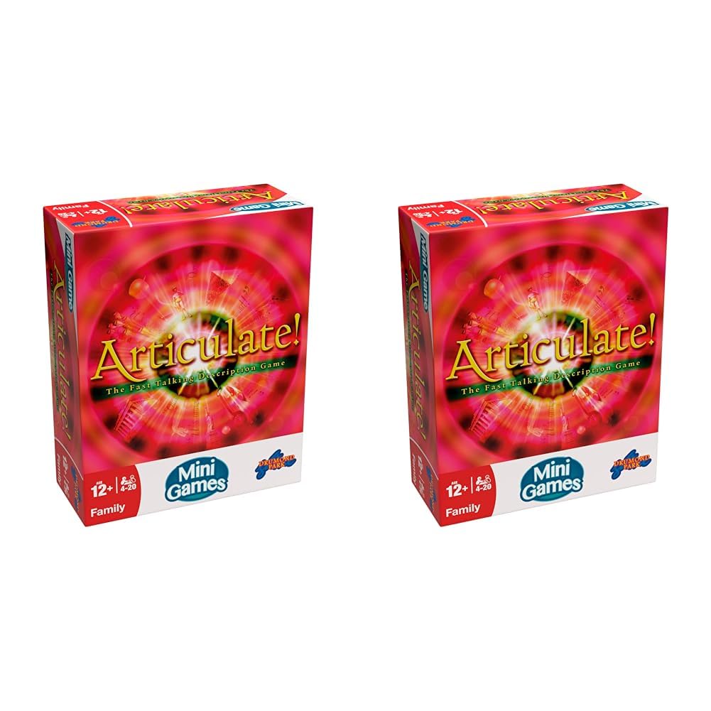 #67 — Drumond Park Articulate Mini Travel Board Game, Travel Games...