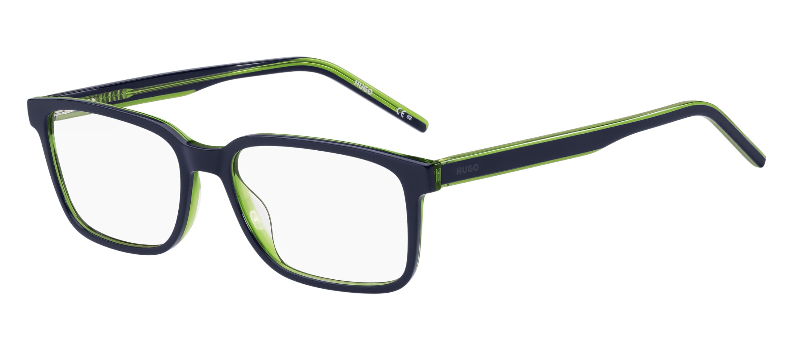 HUGO HG1245 Blue green 56/17/145 Herren Brillen