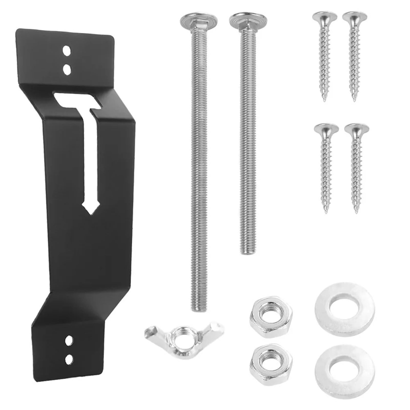 Uchwyt ścienny na opony Uchwyt na koło zapasowe do montażu na ścianie Uniwersalny uchwyt na koło odporny na zużycie Oszczędność miejsca Stabilna podstawa Spare Tire Mount(Black)
