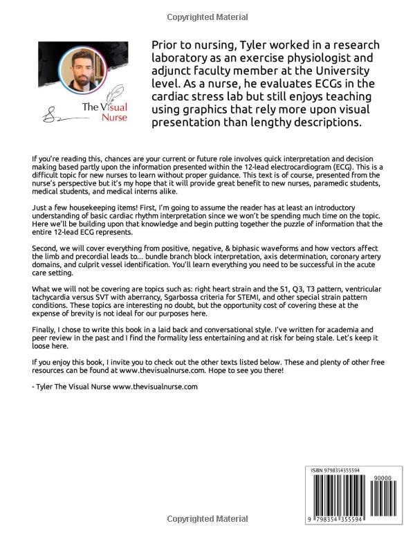 Introduction to 12-Lead ECGs: Interpretation Strategies for The Bedside Nurse 2ND EDITION - Image 2
