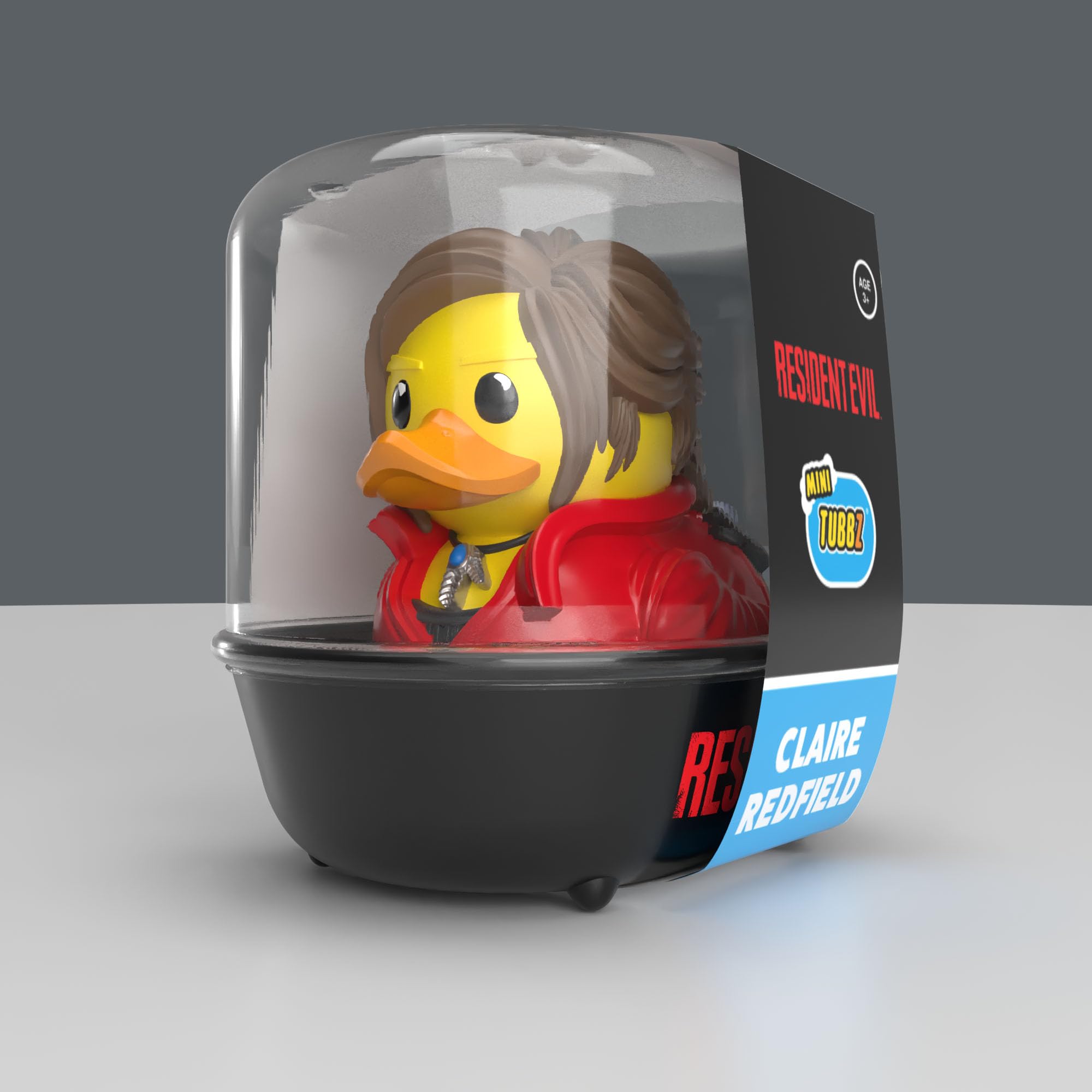 TUBBZ Mini: Resident Evil - Claire Redfield cosplay gumowa kaczka winylowa figurka