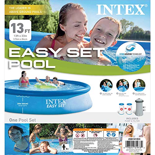 Intex 28167EH 13-Foot X 33-InchBlue Easy Set Pool