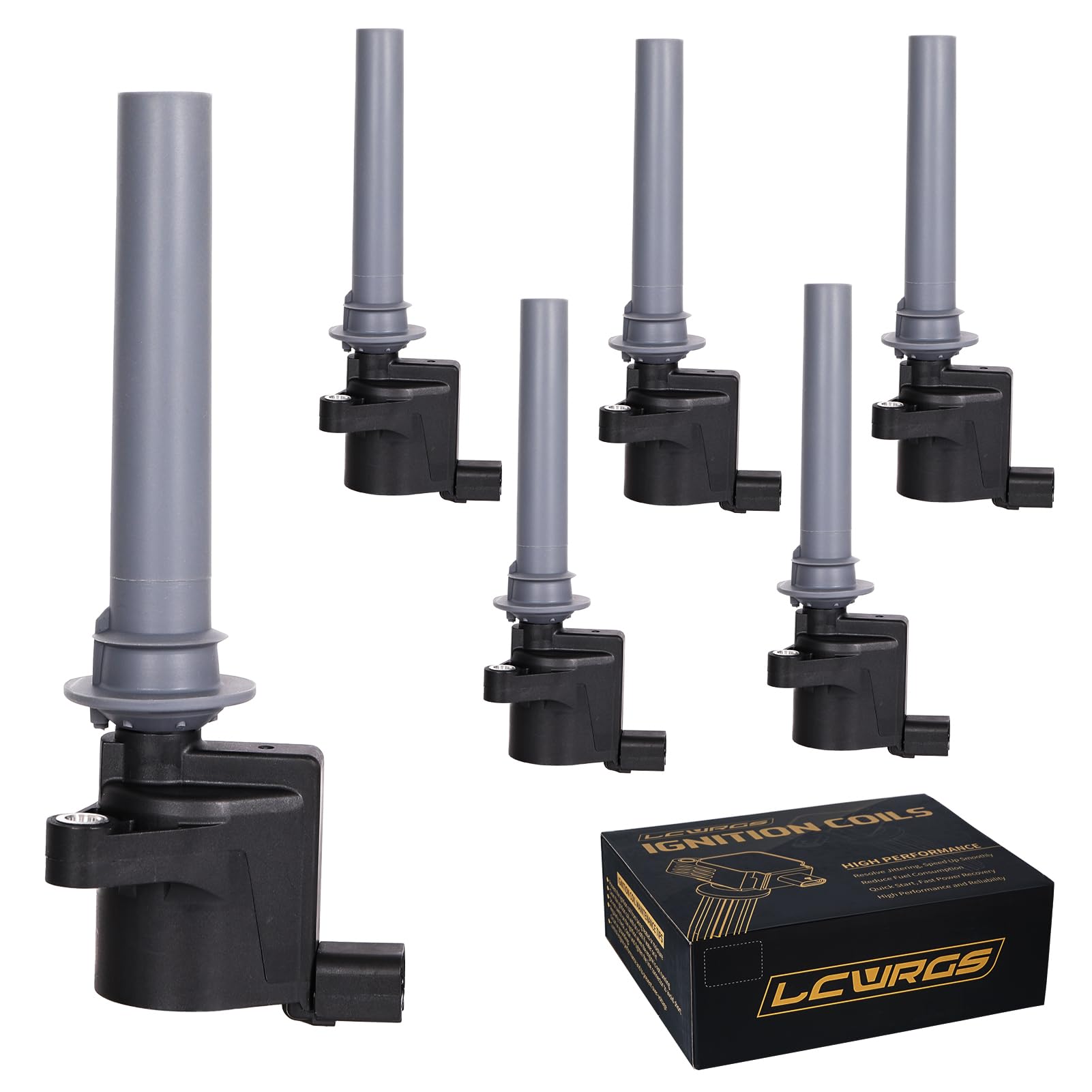 Amazon.com: Set of 6 Ignition Coil Pack Fits for Ford Escape