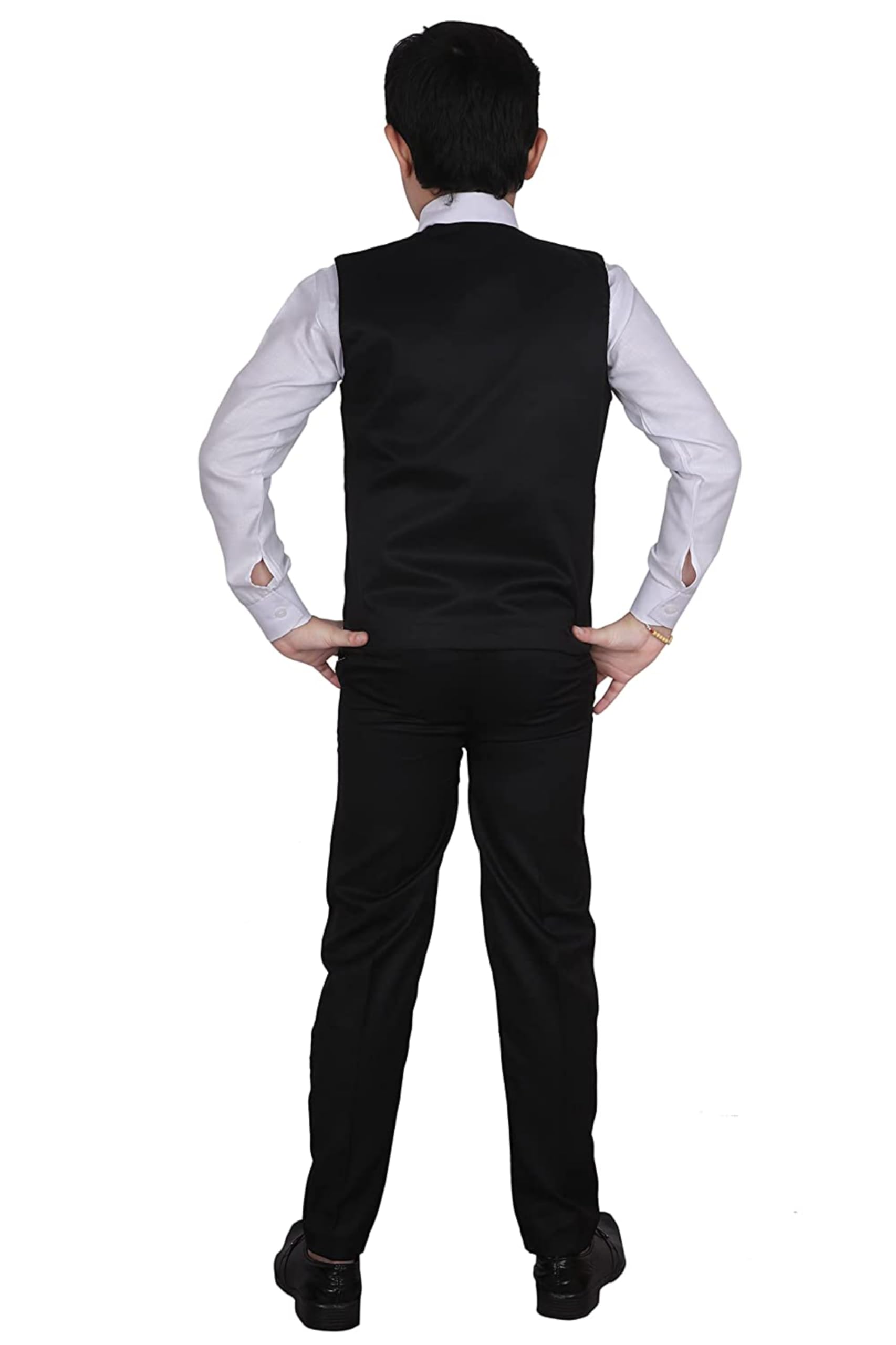 Pro-Ethic Style Developer 3 Piece Suit for Boys | Suit Set Coat, Pant, Tie & Shirt (15-16 Years, Black) 2