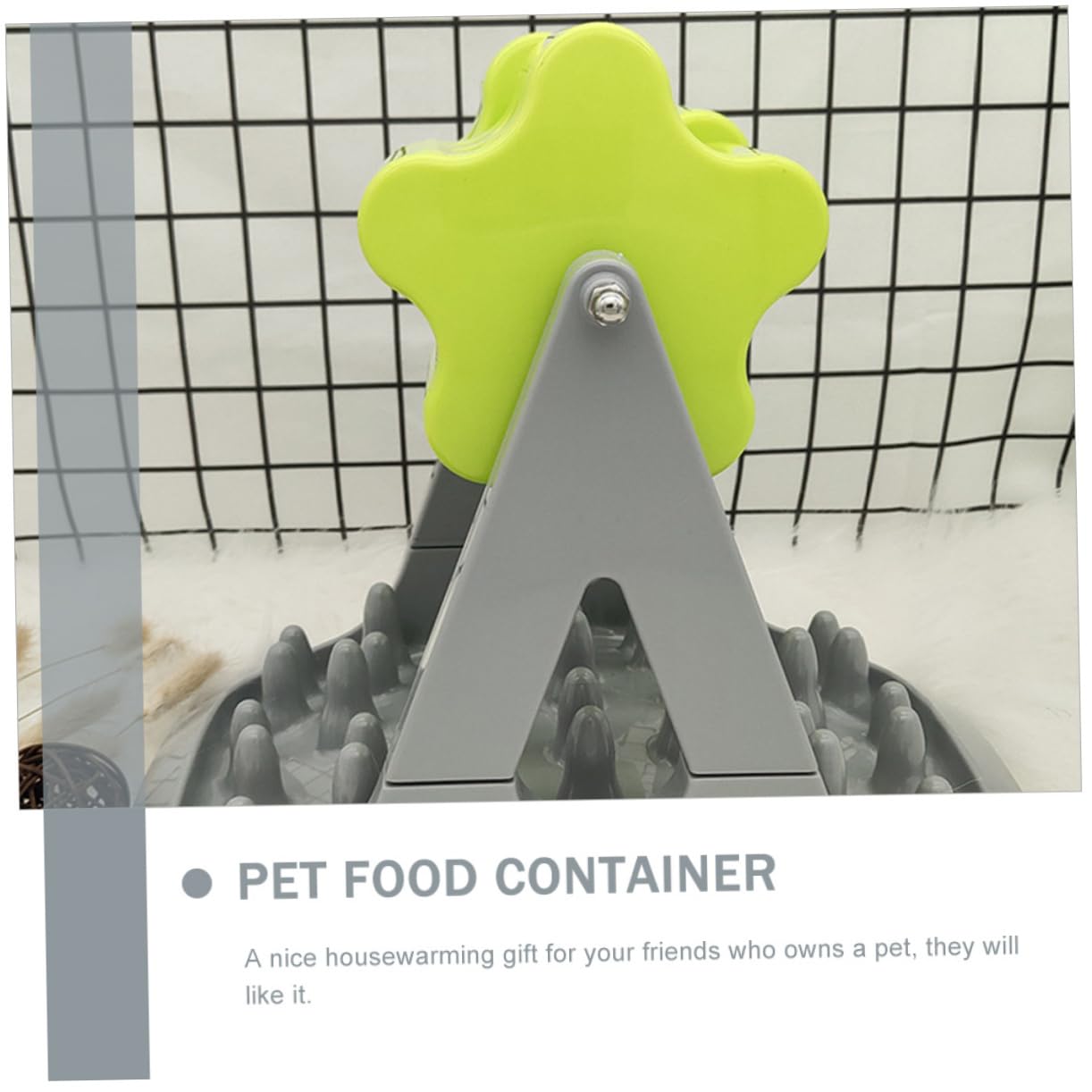 ORFOFE Rodillo con Fugas De Juguete Tazón De Comida para Perros Comedero De Plástico para Perros Dispensador Automático De Alimentos Herramienta De Alimentación para Mascotas Tazón