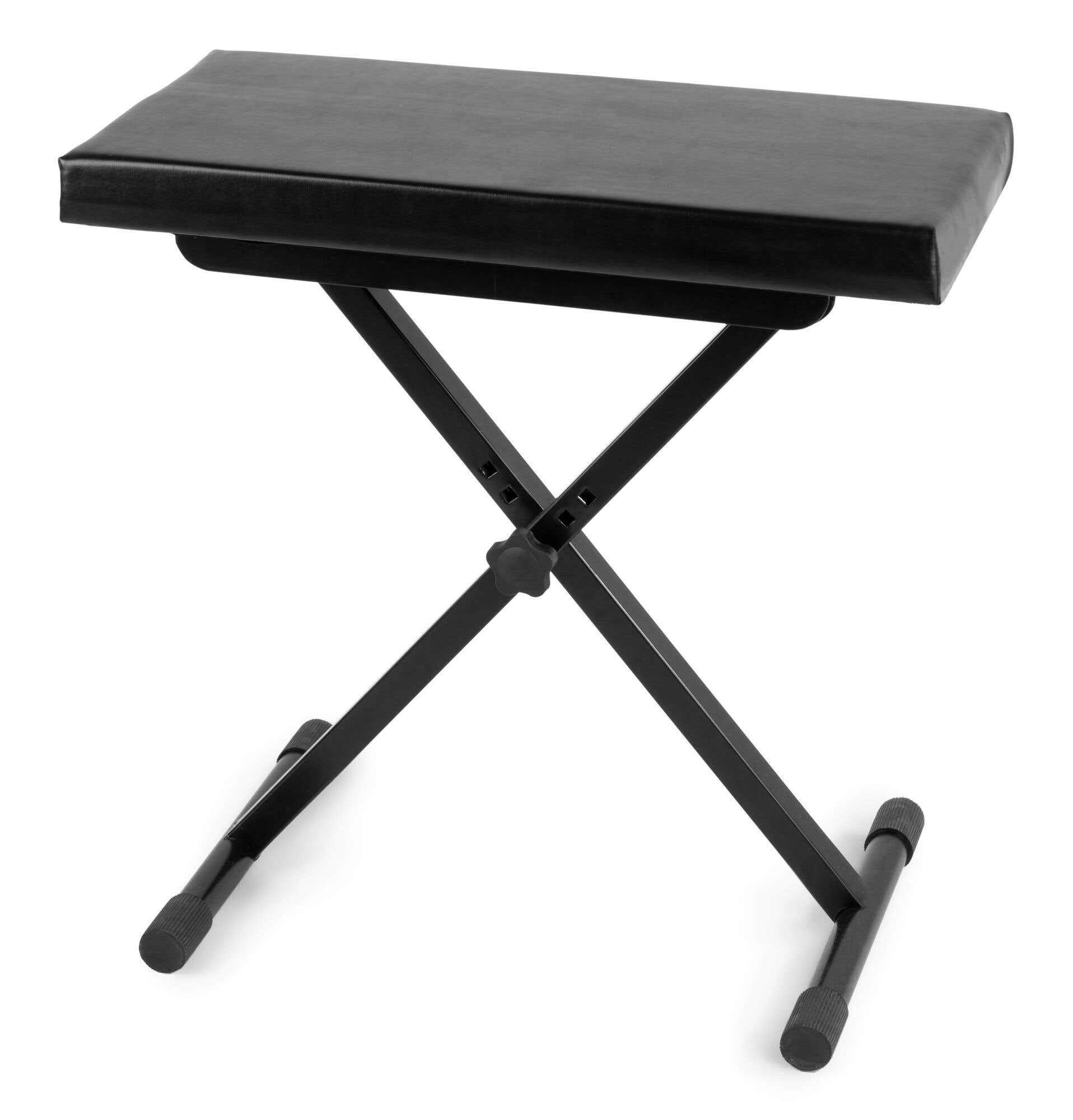 VONYX Pack KBS03 Support pour Clavier Robuste avec KBB10 Banc - Réglables en Hauteur, pour Piano Numérique Universel, Poids Maximal Banc 100 Kg, Un Pack Idéal pour Jouer Confortablement du Piano
