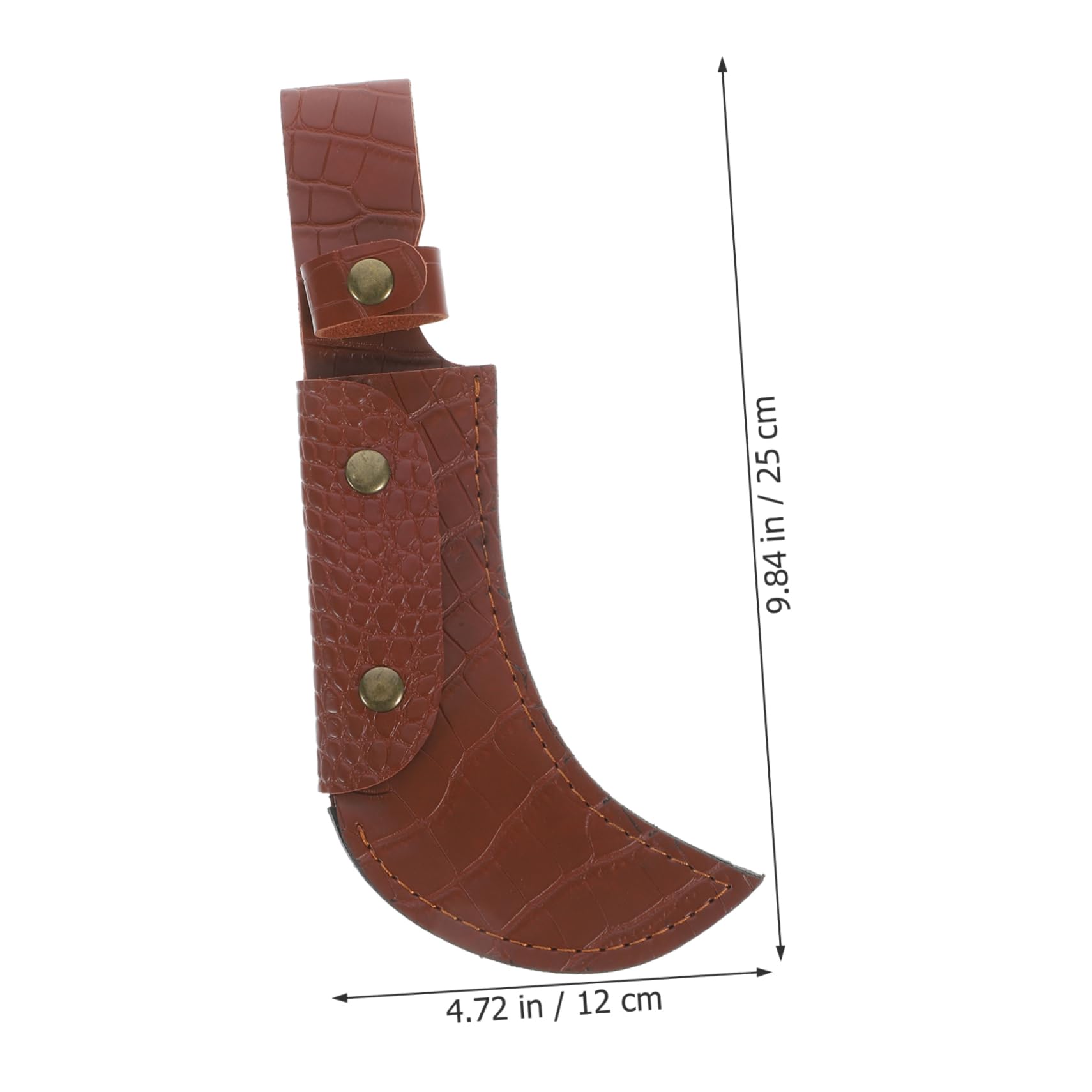 5piezas Cuchillo Multifuncional Funda De Pu Para Protector De De Melón y Accesorio De Cocina Práctico y