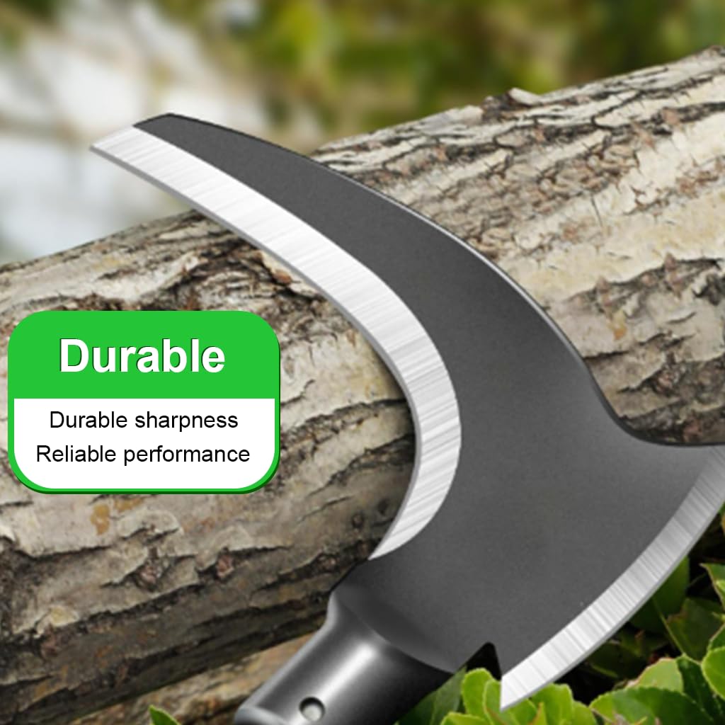 HASTHIP® Weed Remover Tool Without Handle - 2 in 1 Grass Removing Tool for Chopping - Image 4 thumbnail