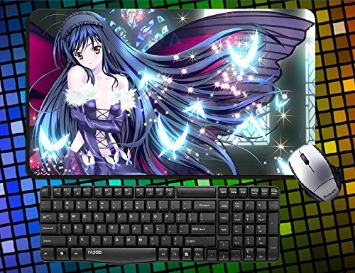 Accel World Black Lotus Kuroyukihime Large Mouse Pad 60cmx35cm Anime Mousepad Desk Pad Table Play Mat (01)