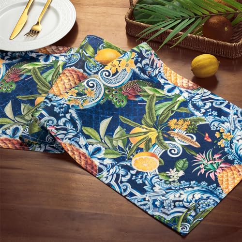 Wrapaholic WBTB-13-PINEAPPLE Tropical Vibe Table Runner thumb #4
