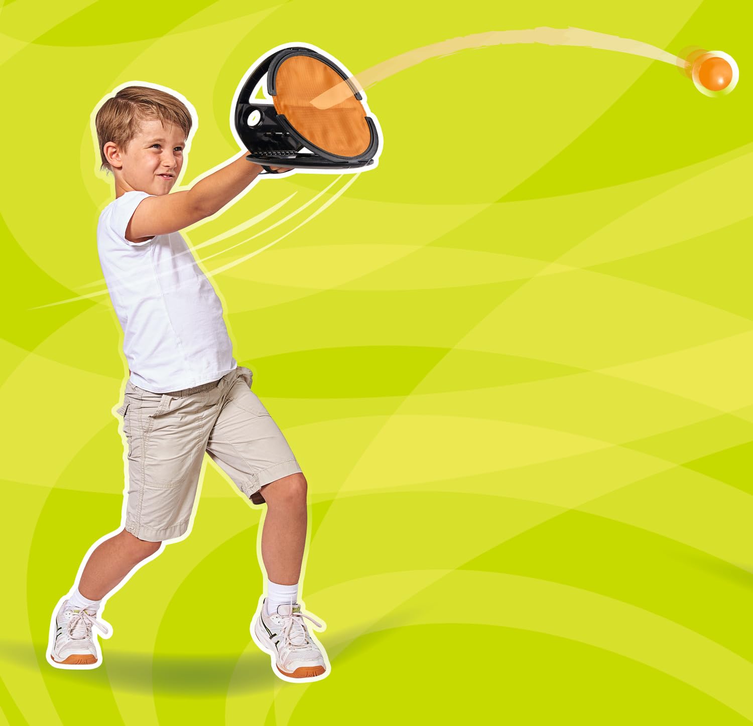 Simba Squap Lot de 2 balles de pêche pour Enfants à partir de 6 Ans - Jeu d'action Populaire pour Le Jardin, la Plage et Les Loisirs - Jouet d'extérieur pour garçons et Filles