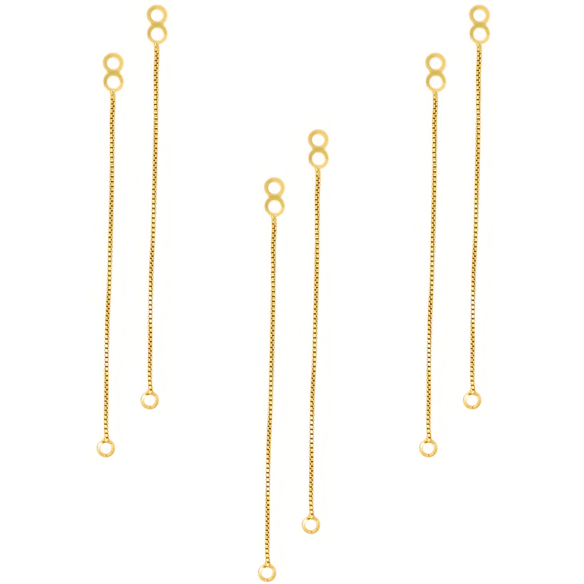 Fancy Kansar 3 pair Plain Ear chain for Earring,Ear chain for Womens & Girls, Ear Support Shara, Jhumka Golden Color Combo Pack (B0CJ4JGMDJ) Amazon Price History, Amazon Price Tracker