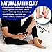 Bitly Plantar Fasciitis Compression Socks for Women & Men - Best Ankle Compression Sleeve, Nano Brace for Everyday Use - Provides Arch Support & Heel Pain Relief (Black, Medium)