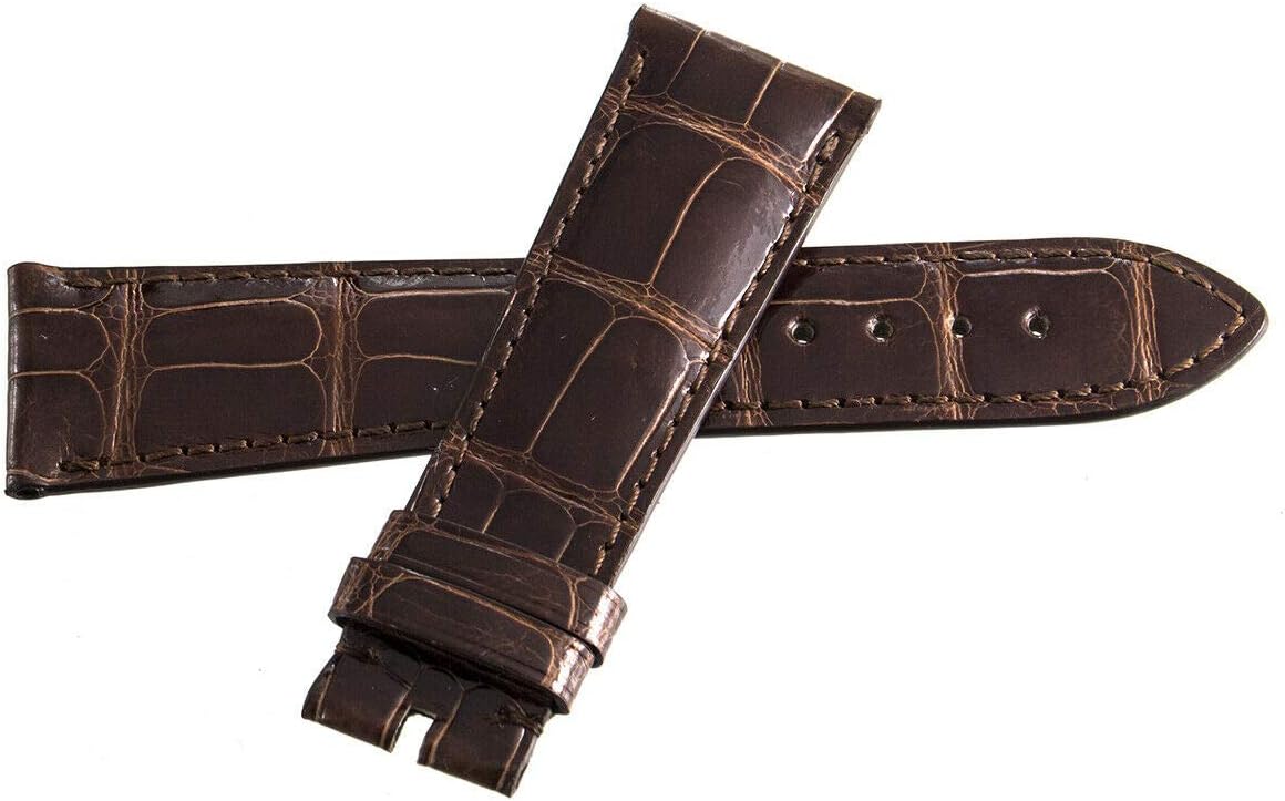 Genuine Chopard 22mm x 18mm Brown Leather Watch Band Strap