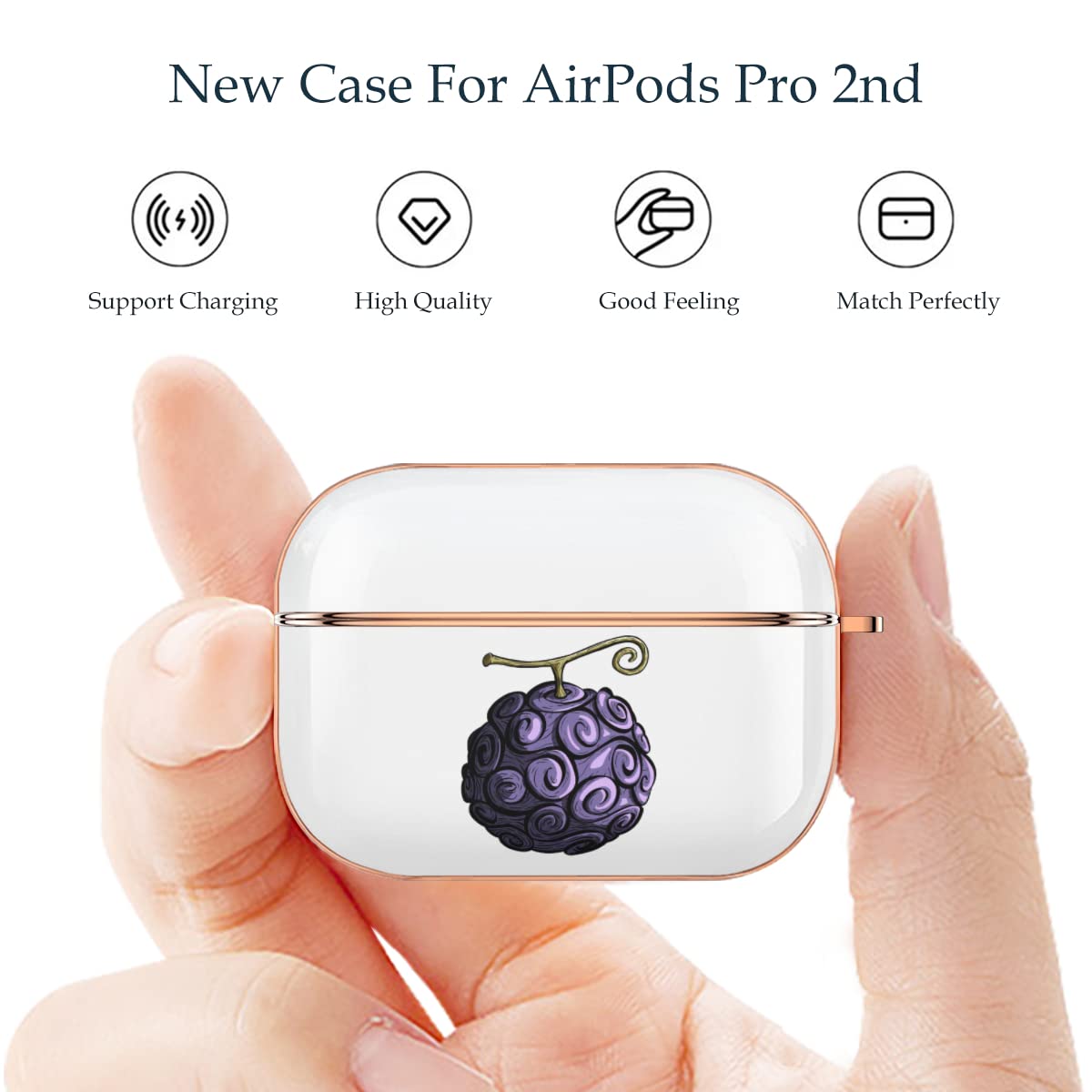 Amazon | Air Pods Pro2 ケース ワンピース ONE PIECE 悪魔の実