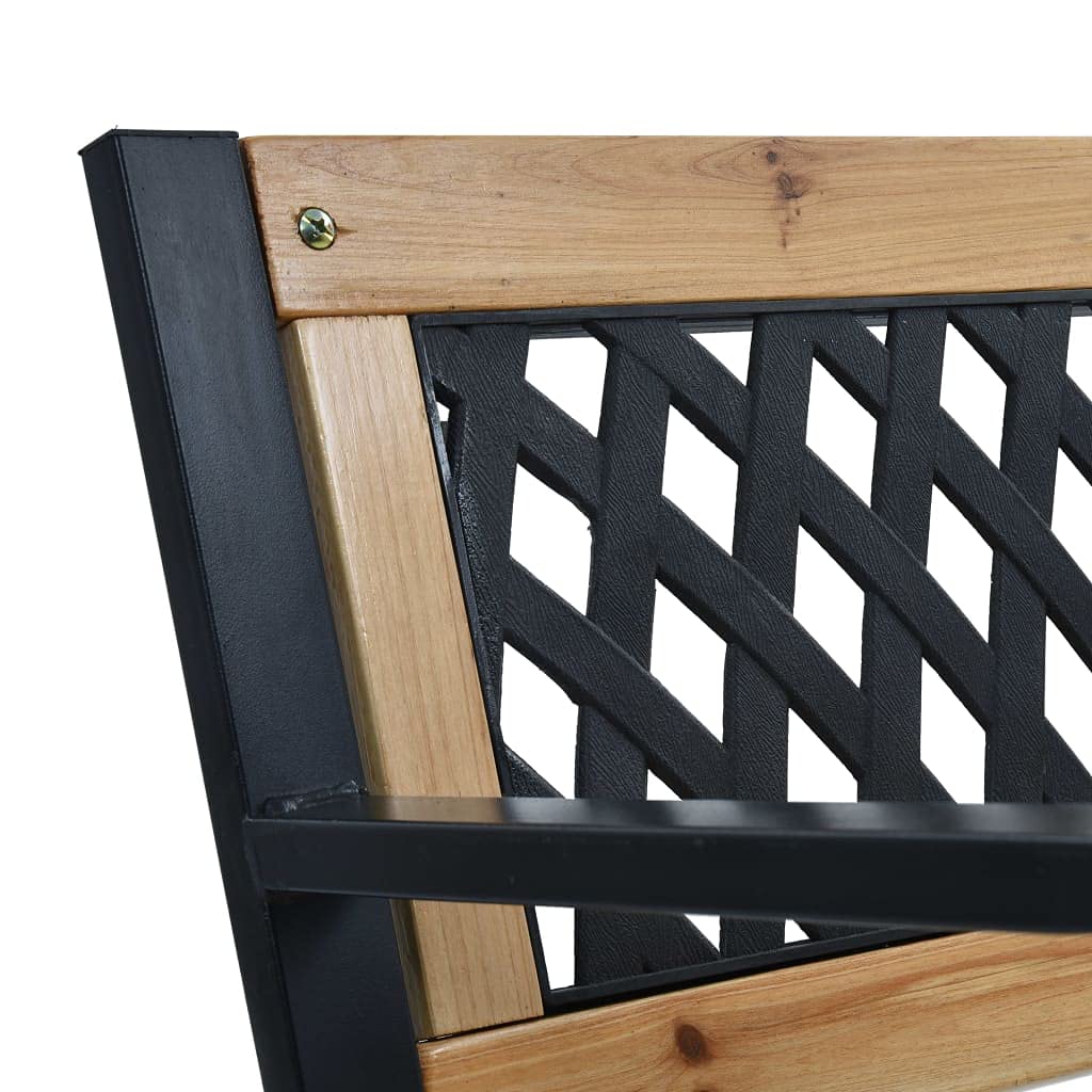vidaXL Panchina da Giardino 120 cm in Legno