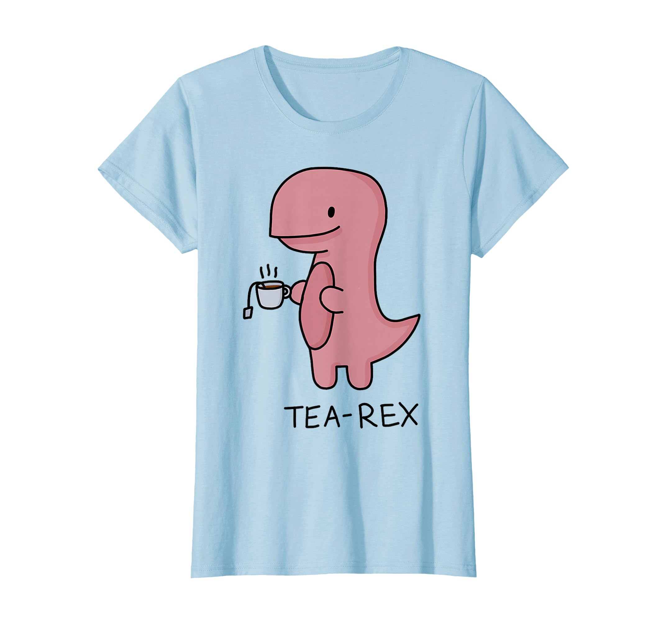 Amazon | Tea Rex - ユーモラスパン。 Tシャツ | Tシャツ・カットソー 通販