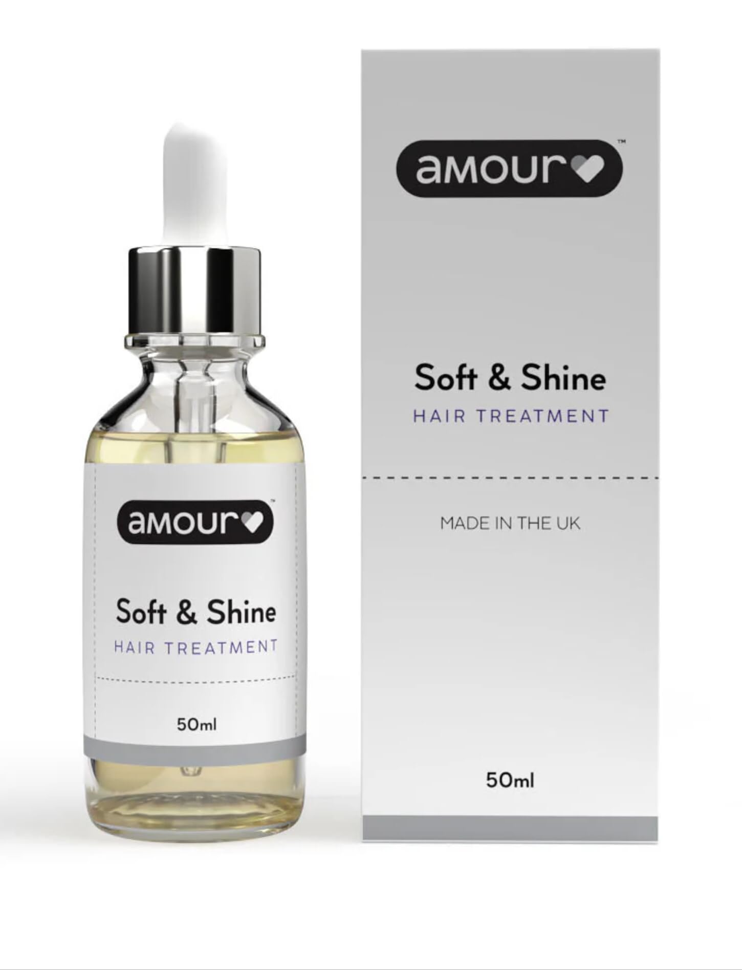 Hair Growth Oil by Amour Skincare. Revatalise your hair. Introducing our pre-wash concentrated hair oil for growth deep nourishment and shine for all hair and skin types - Image 2