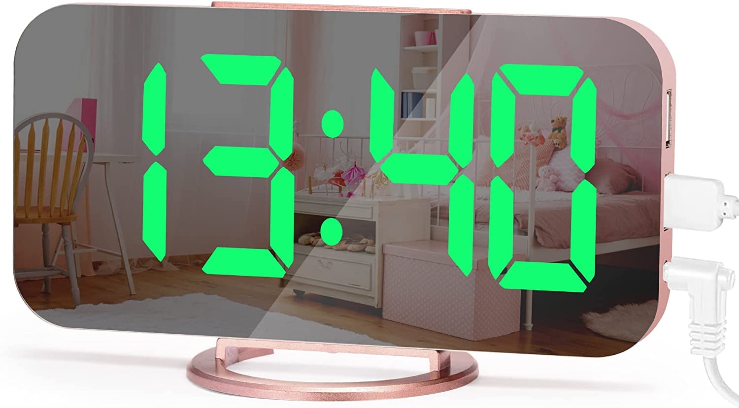 Buy Upicks Alarm Clock, Digital Alarm Clock with Large Display