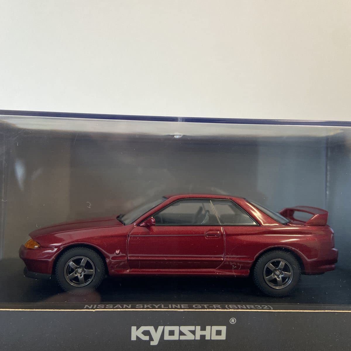 Amazon | 京商 1/43 日産 スカイライン GT-R BNR32 Red Pearl Metallic
