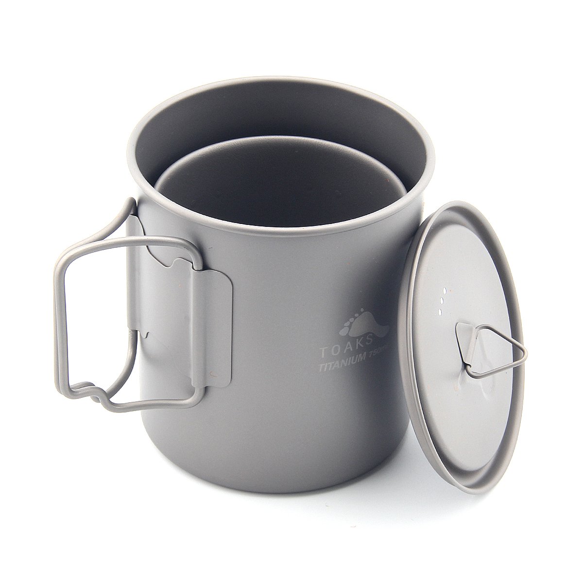 Amazon.co.jp: TOAKS超軽量チタンカップポータブルチタン
