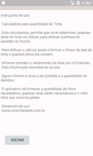 Tinta - Calculadora