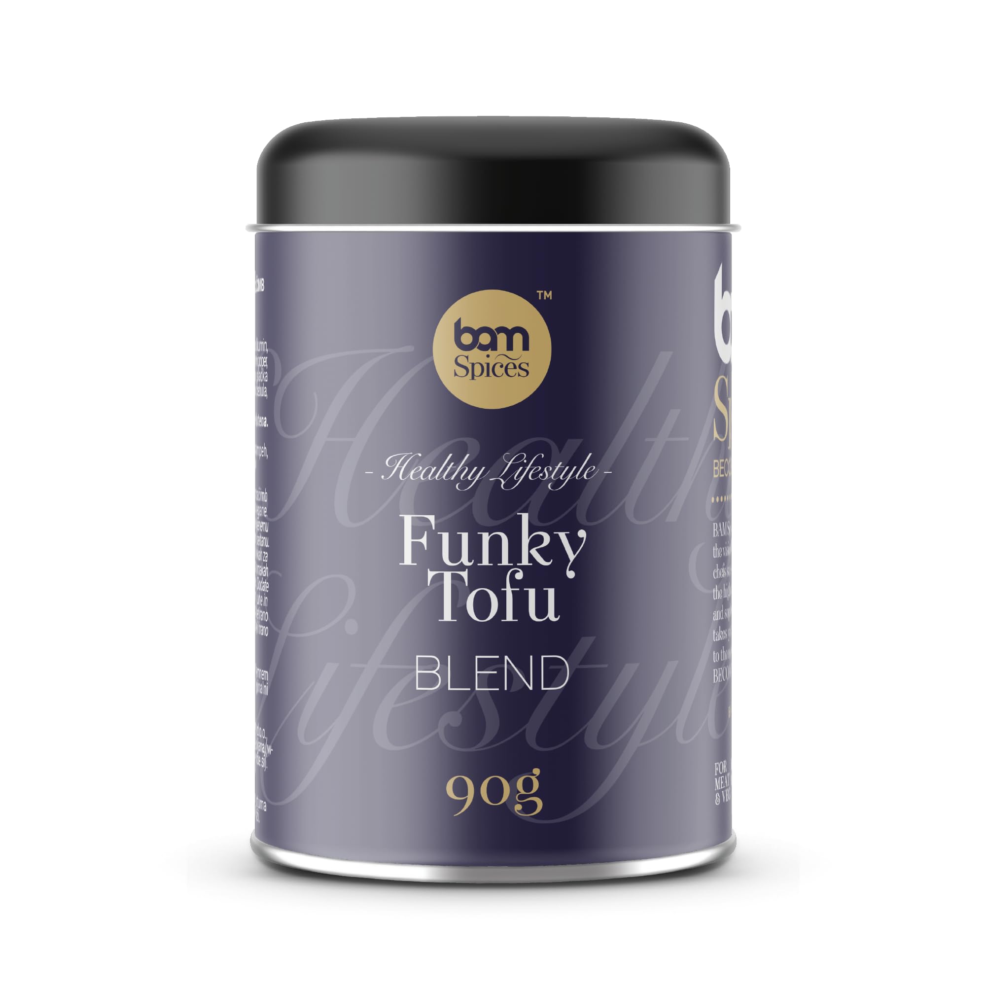 BAM Funky Tofu, Spice Blend for Tofu, Seitan, Tempeh, Seasoning Mix, 90 g