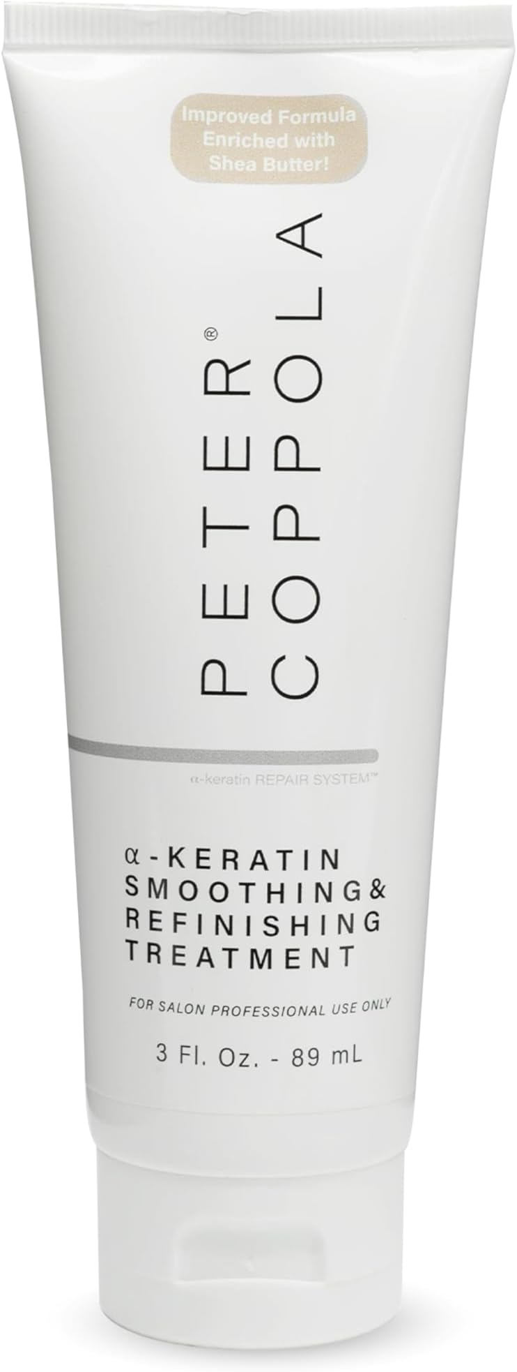 PETER COPPOLA a-Keratin Smoothing And Refinishing Treatment - Semi-Permanent Keratin Hair Treatment Smoothes, Nourishes, And Repairs the Hair - Formaldehyde-Free, Aldehyde-Free (3 Fl Oz)