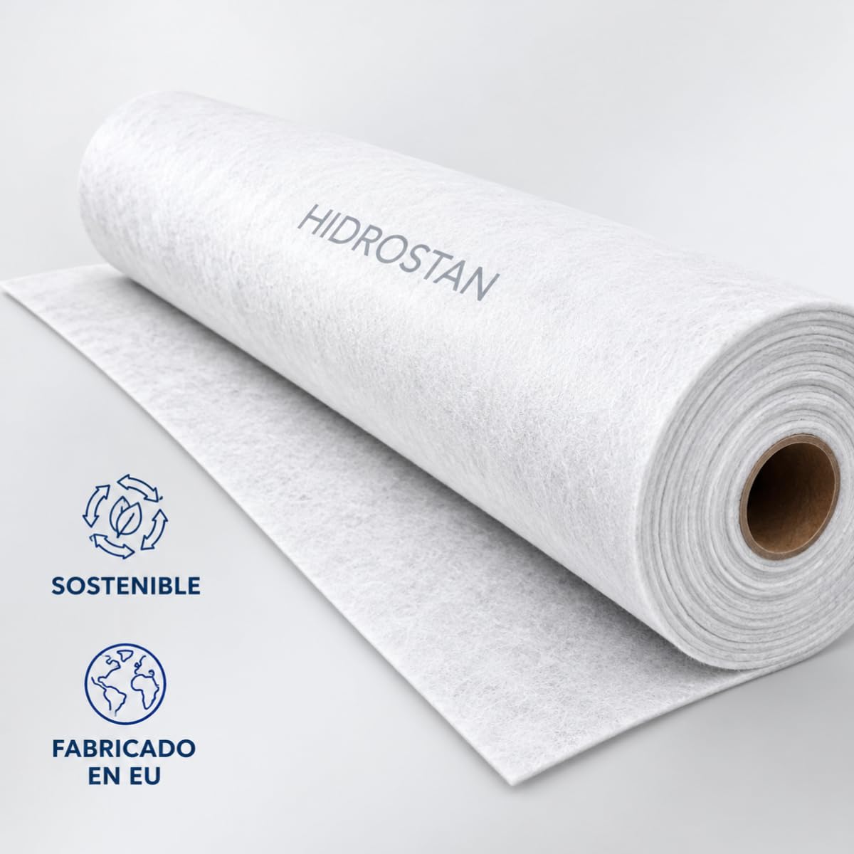 Geotextil 200g/m2 | Ideal para estanques| Protección Malas Hierbas |Alta Resistencia| Fácil Instalación | Flexible (5,60m x 2m)