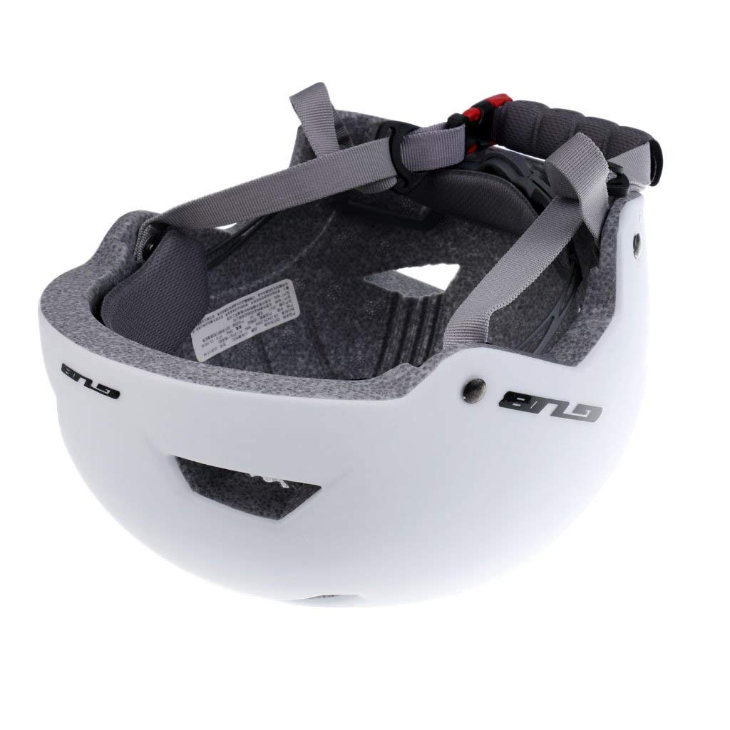 Ultralekki kask rowerowy rower górski rower szosowy motocykl jazda na łyżwach turystyka kask wspinaczkowy dla mężczyzn kobiet - biały, M