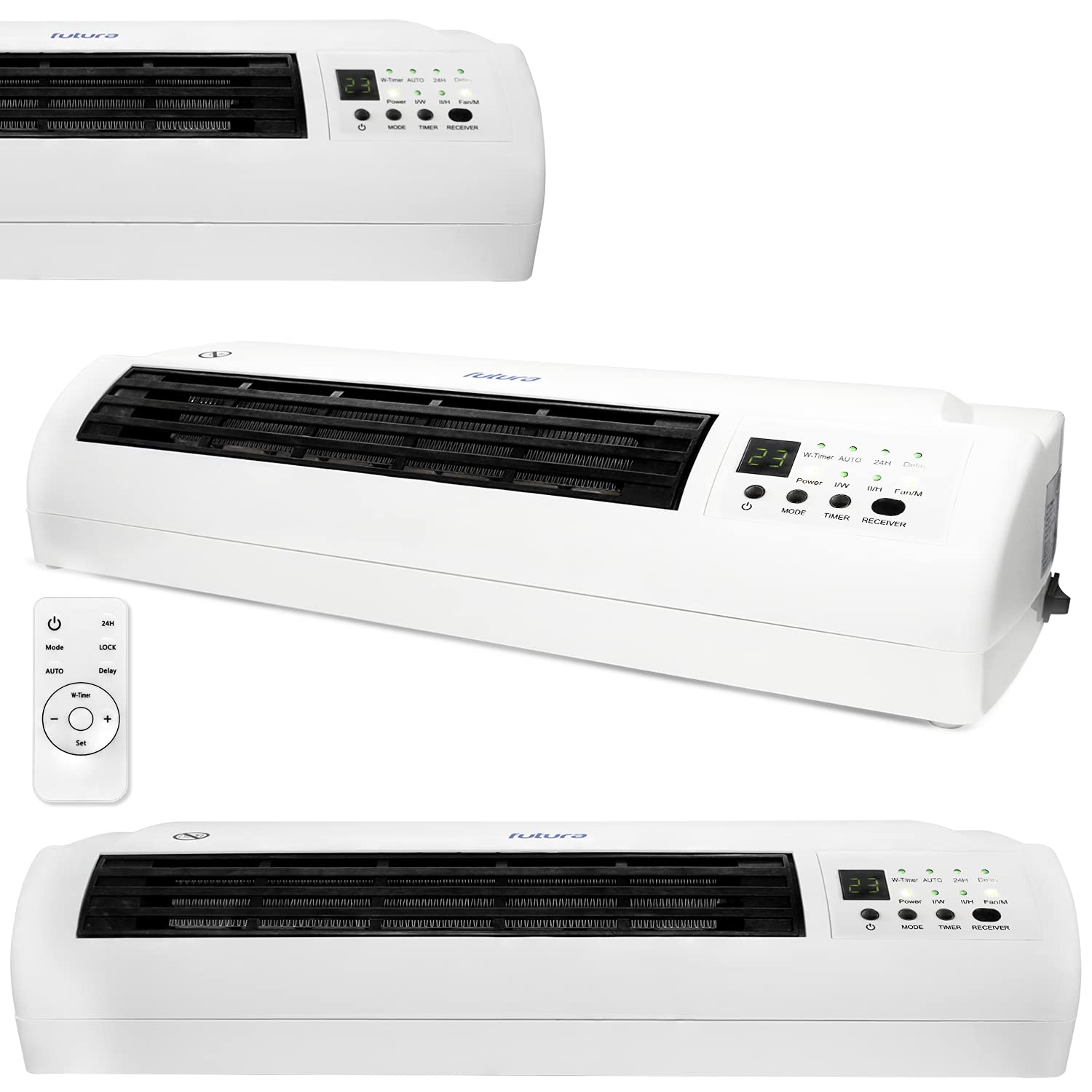 Buy Futura Electric 2000W PTC Over Door Heater Air Curtain Wall Fan