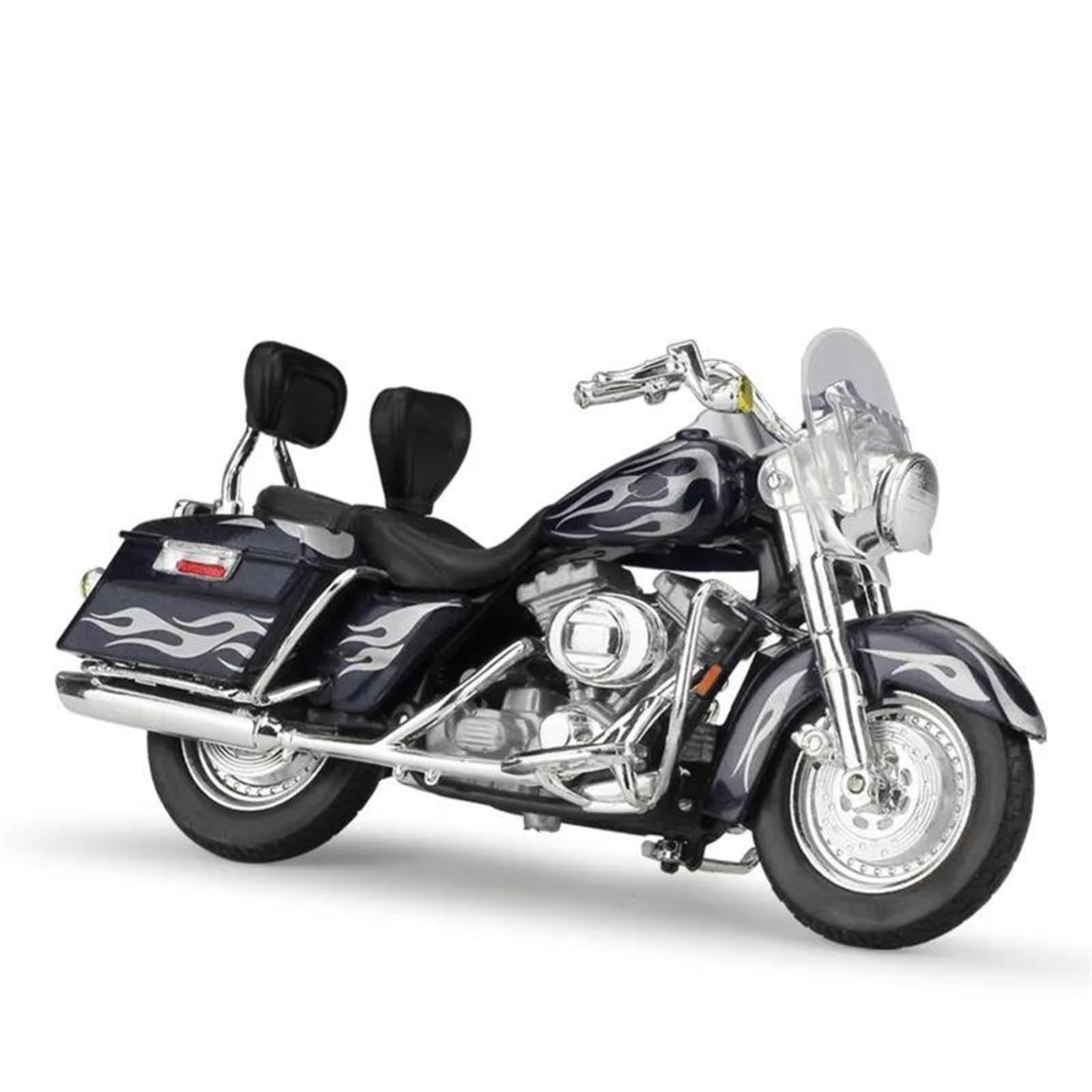 SEYXF Motorbike Toy Motorcycle Metal Model Collection Simulation Diecasts Gifts 1/18 for Harley FLHRSEI CVO for Custom 2002
