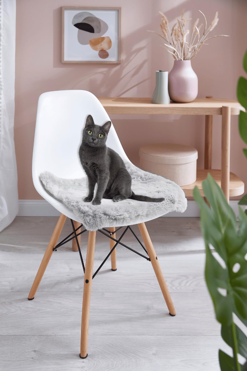Rond Zitkussen van Kunstbont – Set van 4 Decoratieve Kussens voor Je