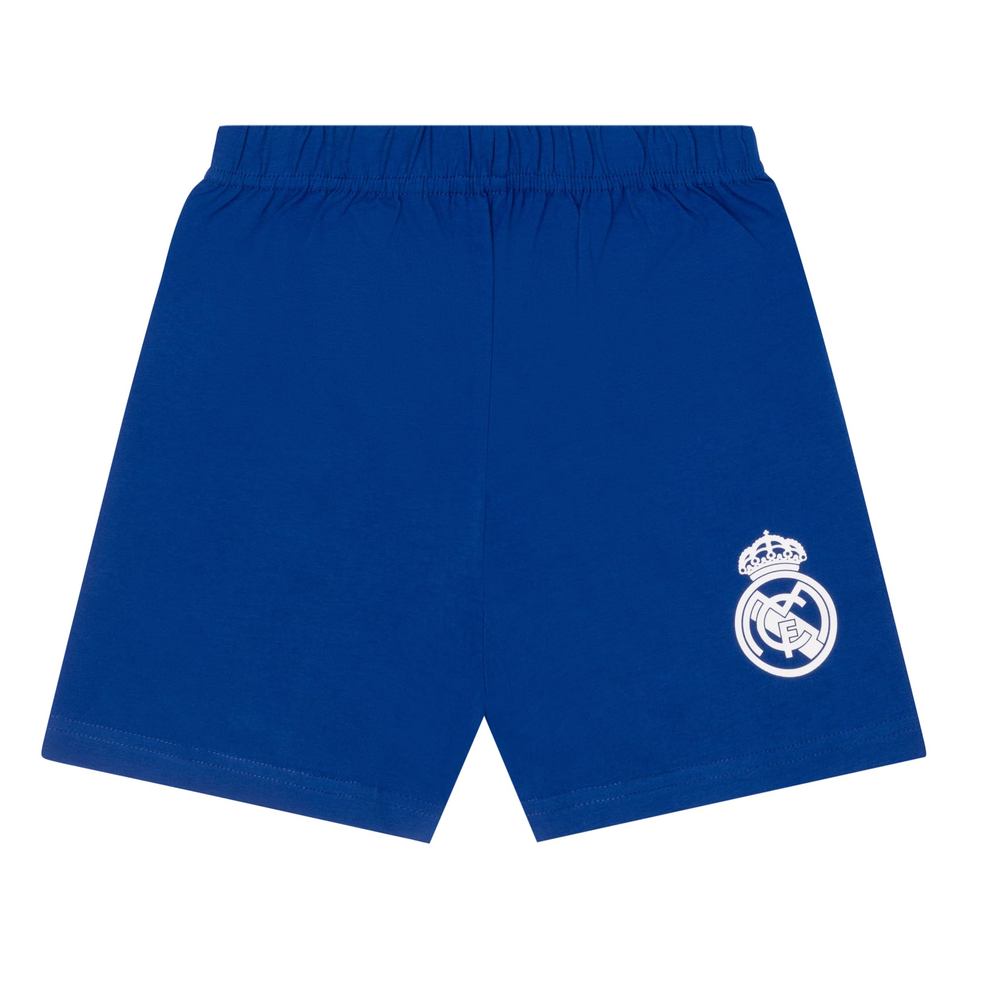 Real Madrid CF - Pijama de Manga Corta para Niños - Azul