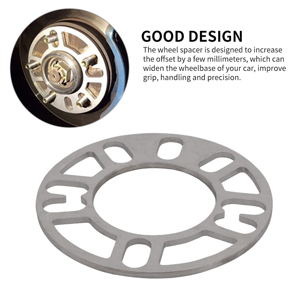 Distanziali Ruote Auto Simme di binari del mozzo 4pcs allargati 4 5 Stampo STACO AUTOLLA AULINO AUPICA Piace ET 5MM 8MM 10 MM Adattatore Universale modificato(10mm)