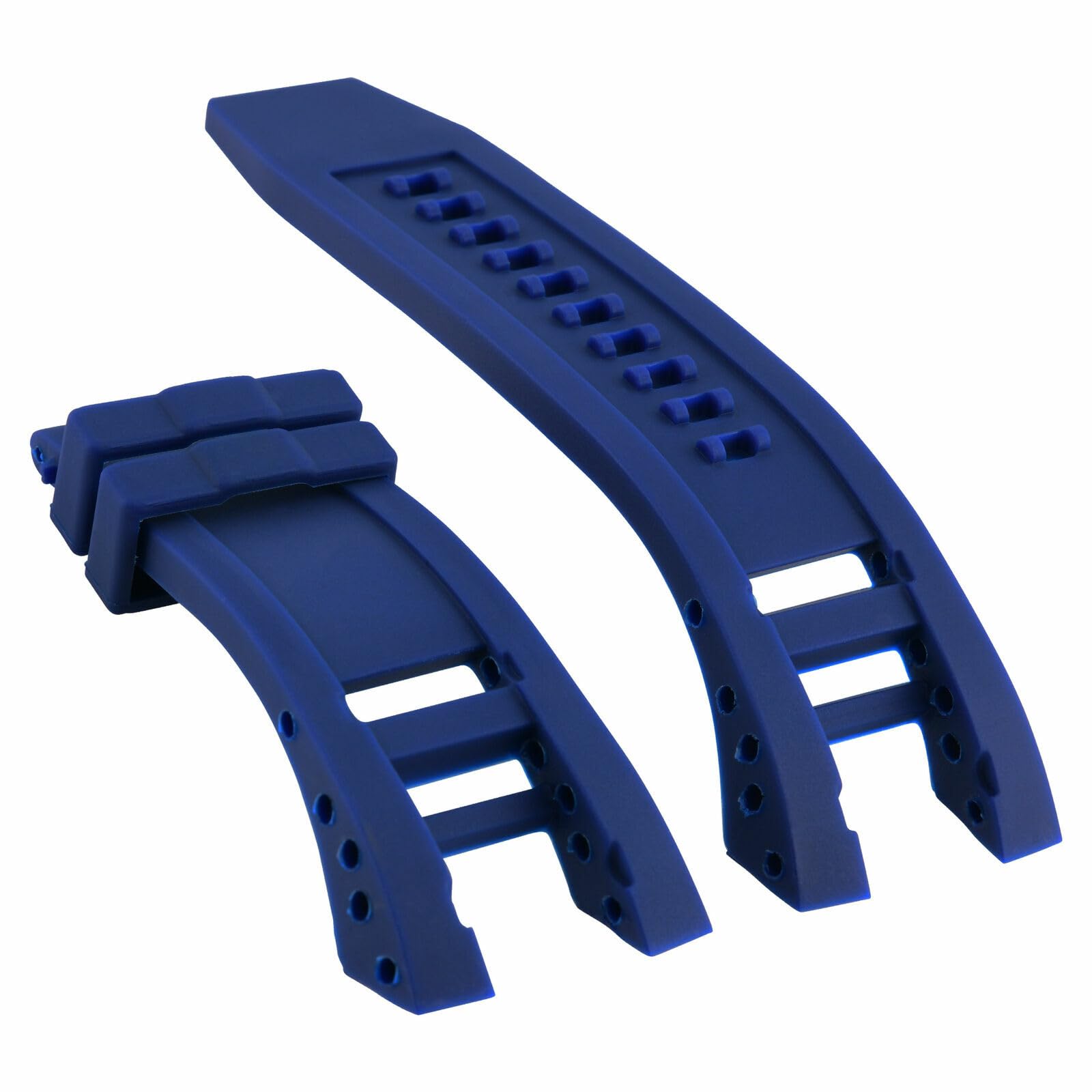 Ewatchparts Rubber Watch Band Strap Compatible With Invicta Subaqua Noma Iv 4 6564 6584 6585 6587 Blue