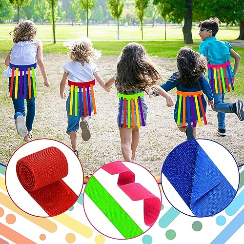 Cinturones de juego de cola elásticos para actividades de carnaval 5