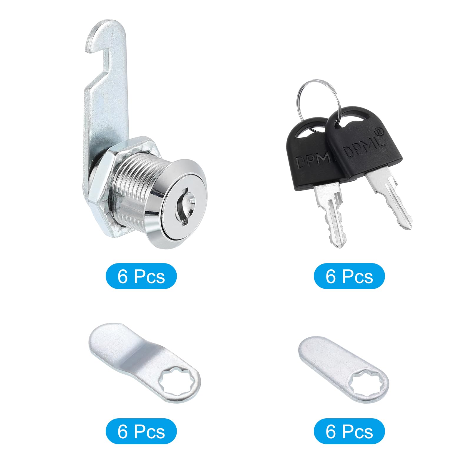 PATIKIL 3/4" Cabinet Cam Locks - Image 3