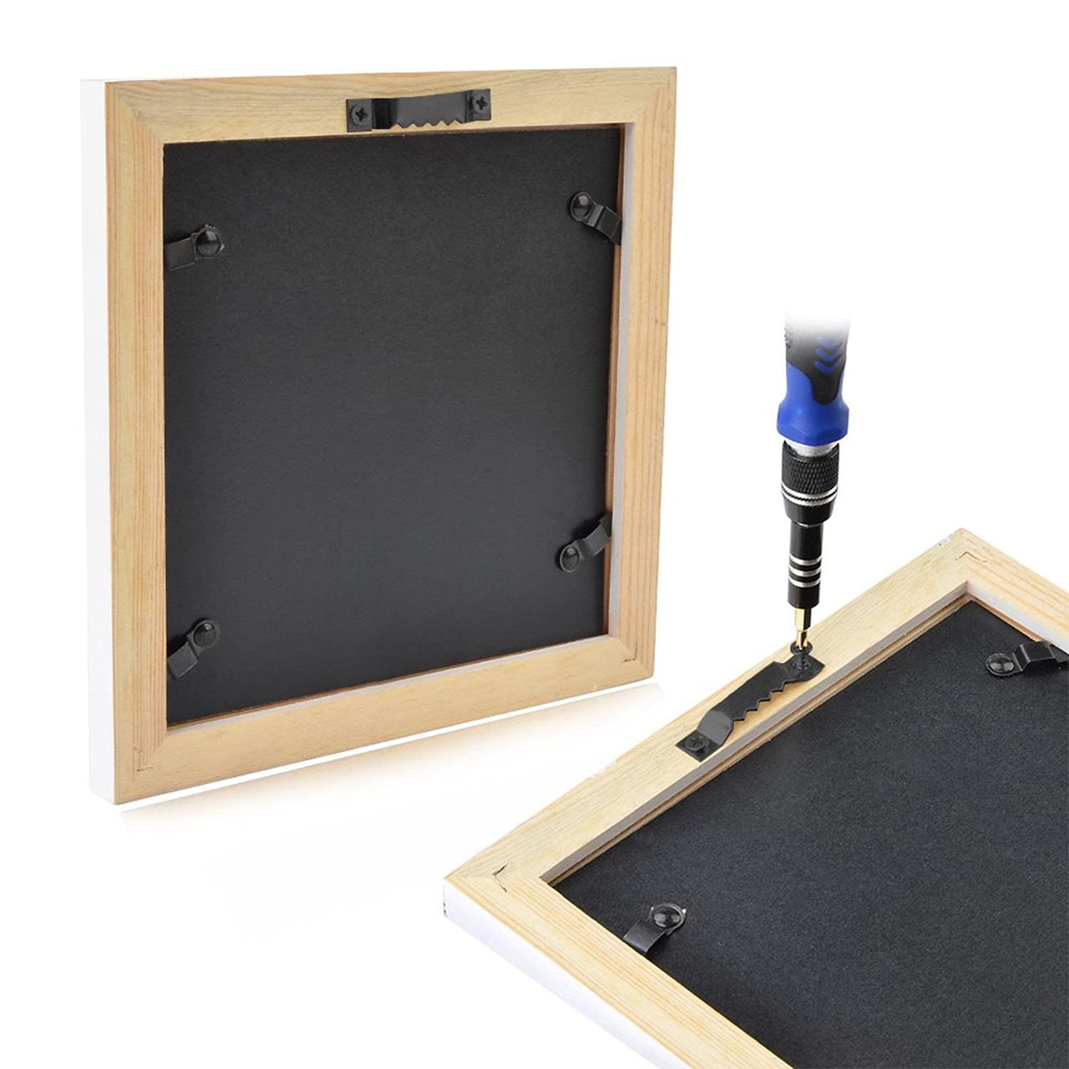 Set 277 Pezzi Ganci Per Quadri IUDWCG - Con Cacciavite, Viti E Scatola Portatile, Per Pareti In Cartongesso E Legno