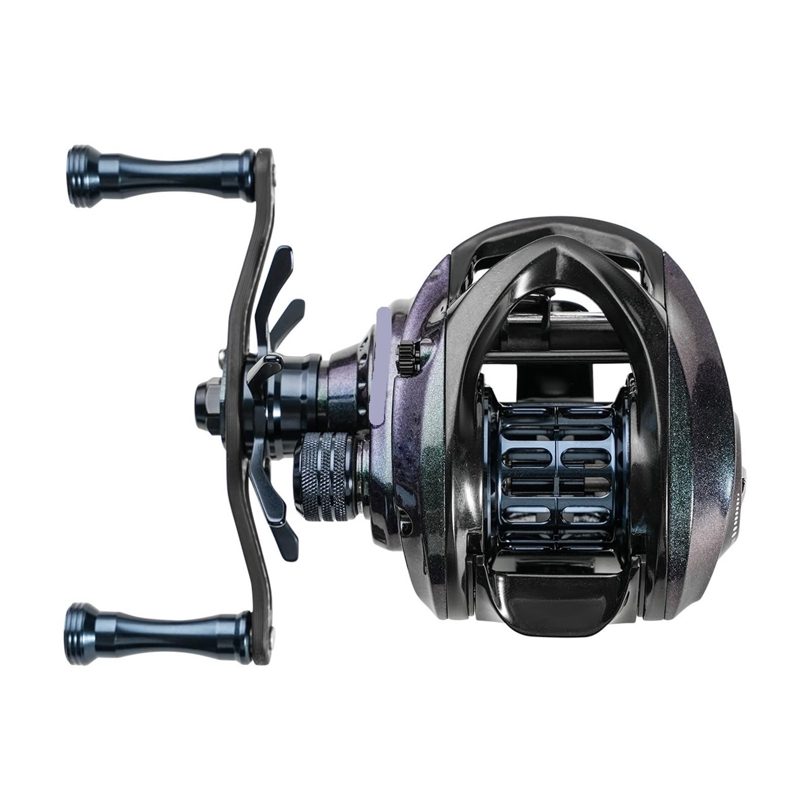 Mulinello Baitcasting 6.5:1 Pesca Soli 125g Con Cuscinetti Ceramici BFS Ultra Leggero 5kg Drag Casting