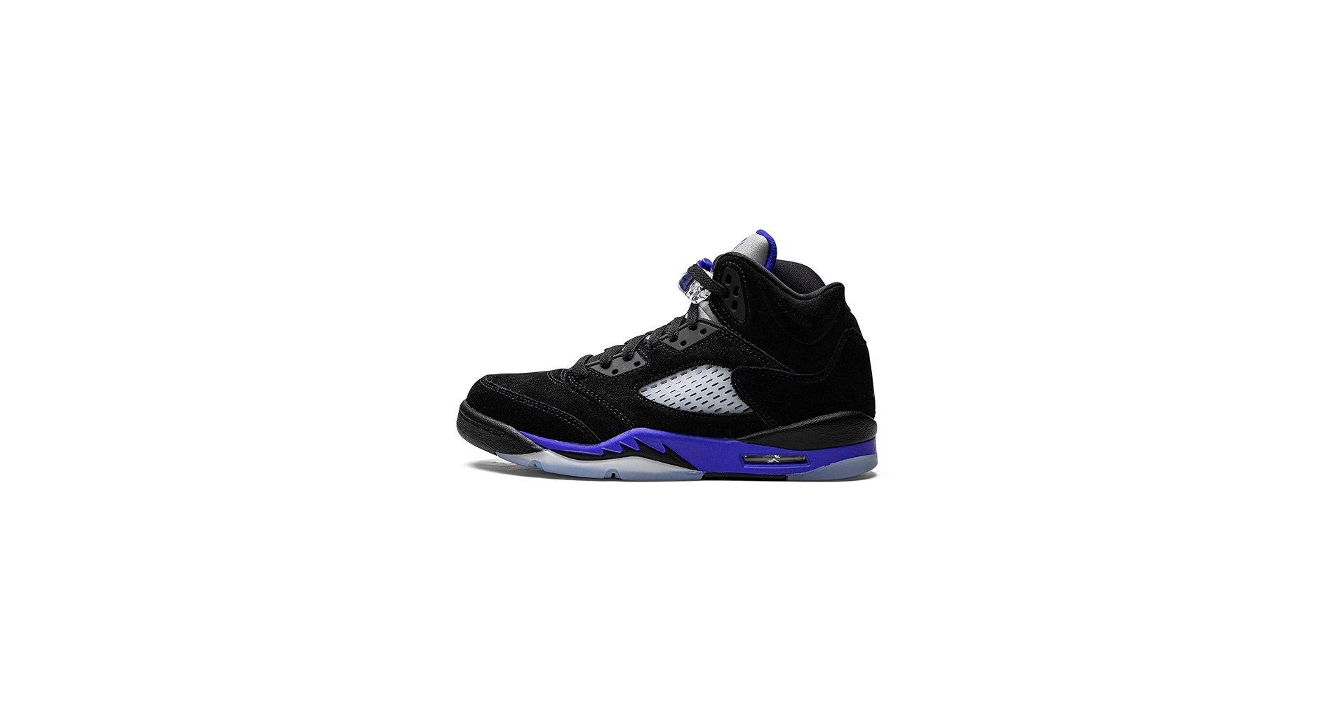 シューズ(男性用) AIR JORDAN 5 JORDAN BRAND AIR JORDAN 5 RETRO (GS) WHITE/DARK CONCORD