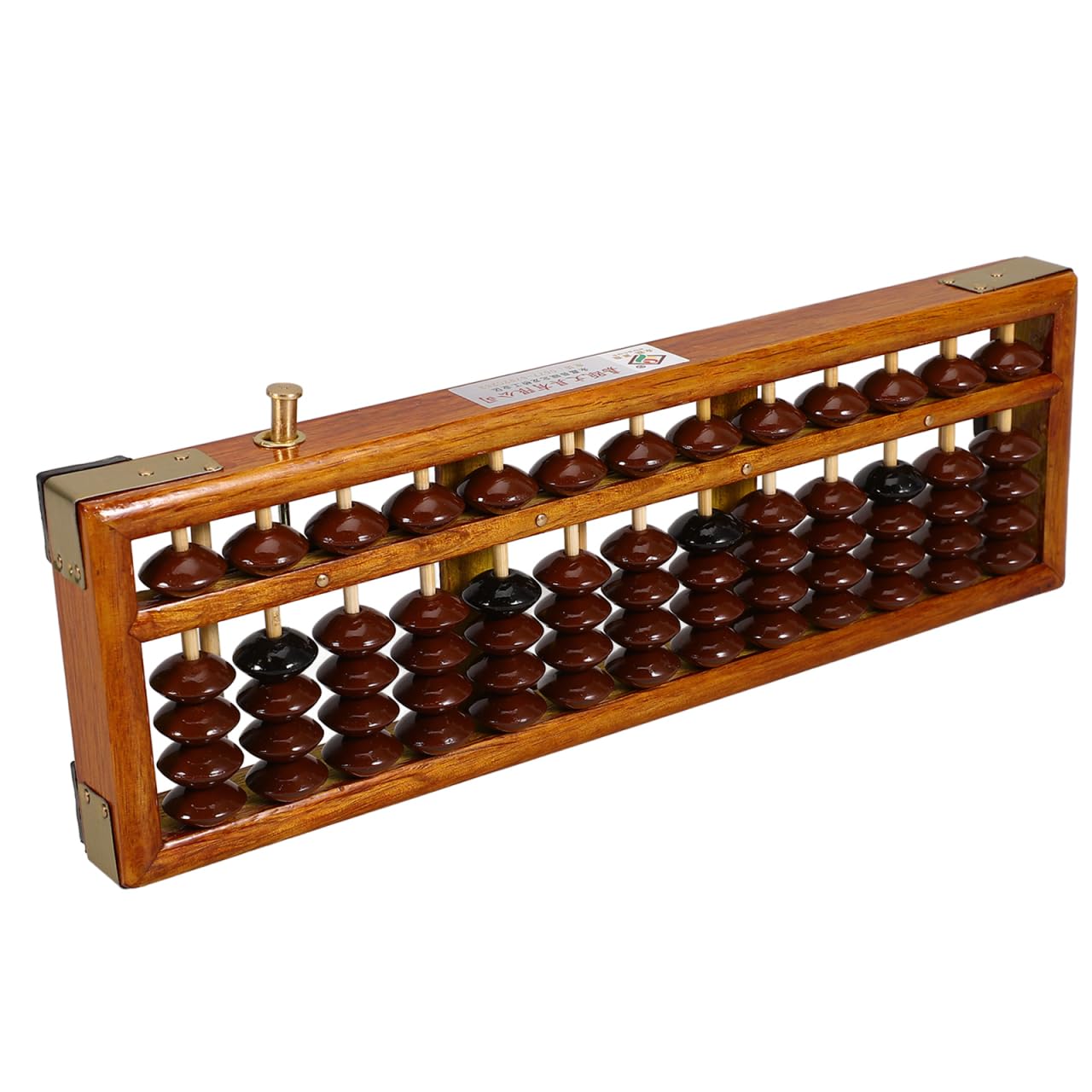 ERINGOGO Chinese Vintage Abacus Column for Boys and Girls Adults Learning Tool Abacus Arithmetic Counting Tool