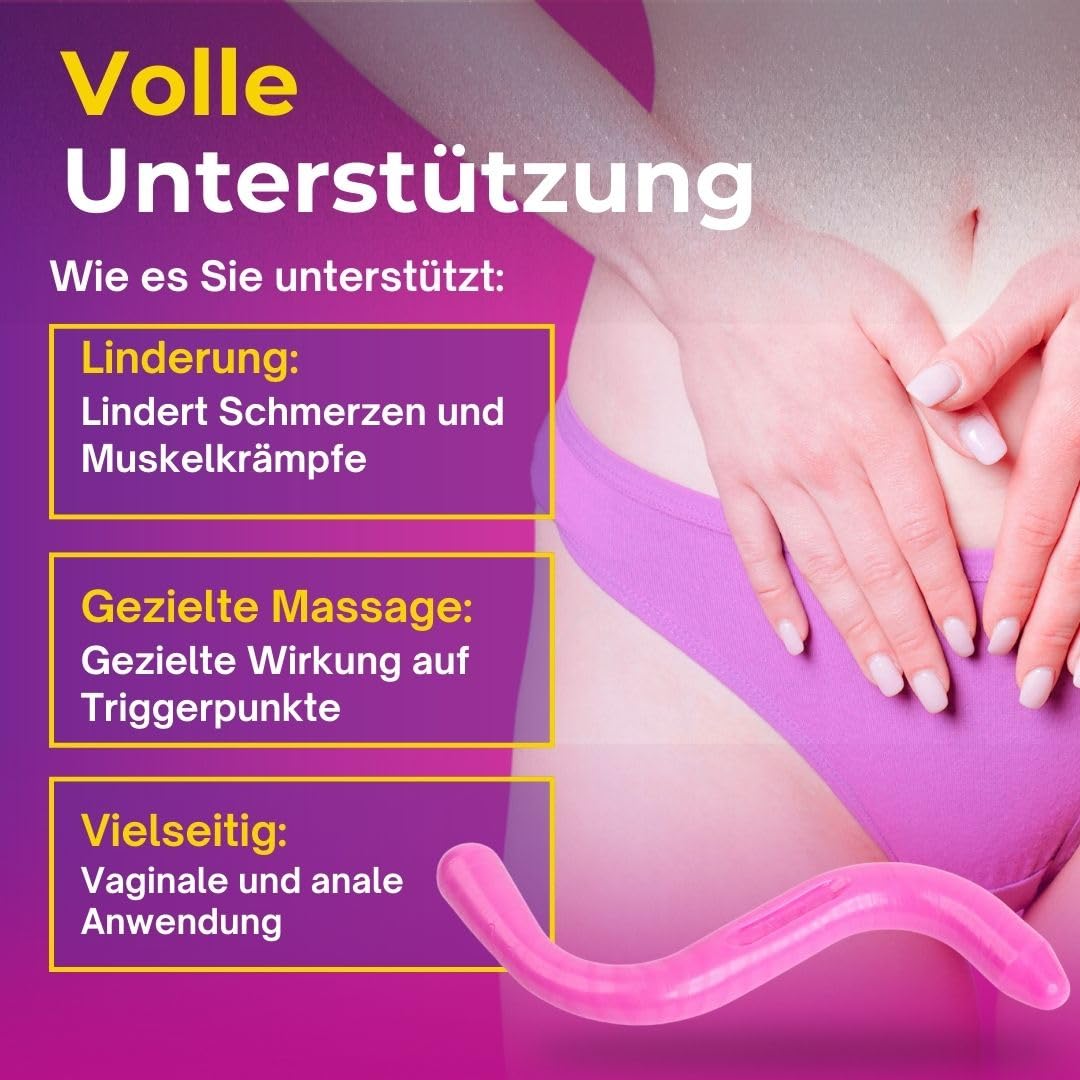 Sanedia T Flex - Medizinisches Gerät zur Selbstmassage Beckenmuskels, Beckenboden Trainer Frauen für Linderung des schmerzhaften Beckenmuskels und Inkontinenz, Medical Device