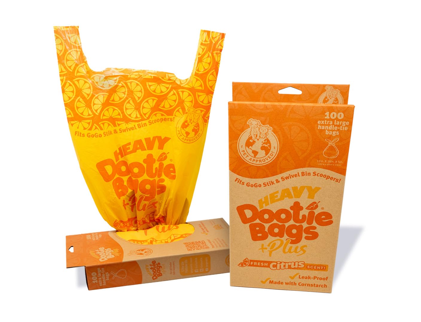 HEAVY Dootie Bags + Plus Suave aroma cítrico
