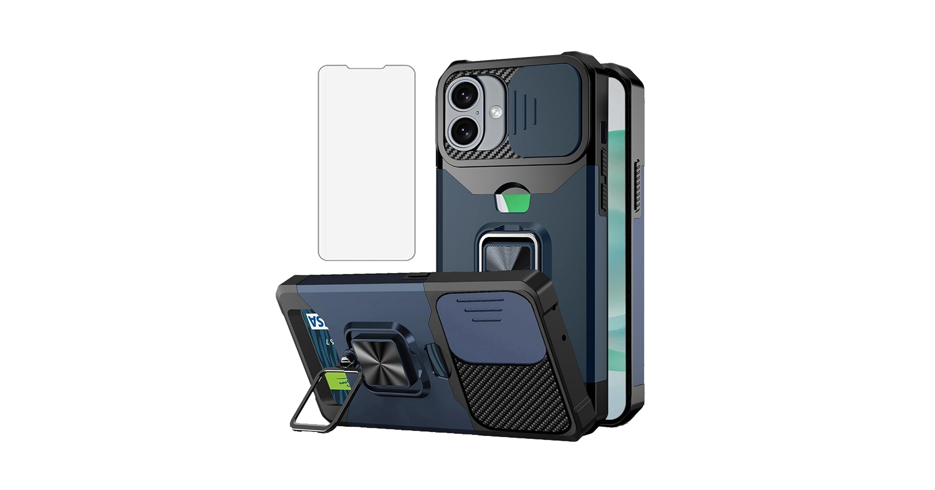 Amazon.co.jp: NKECXKJ iPhone 16 Plus 用ケース + 强化 ガラス