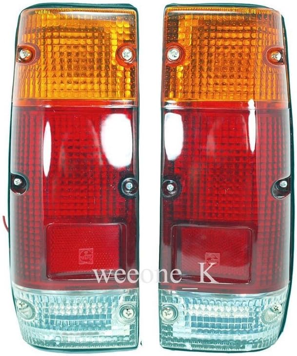 K1AutoParts 1 Pair Rear Taillights Tail Light Lamps For Nissan 720 / Datsun 720 1980 1981 1982 1983 1984 1985 1986