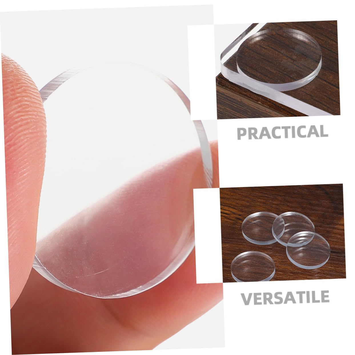 KEQAR 32 Pezzi Antiscivolo Pads, Paracolpi Per Piani In Vetro - Foto 6