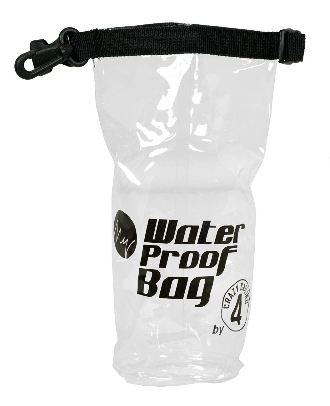 crazy4sailing Dry Bag Waterproof Roll Bag Transparent Size: 1.5 Litres